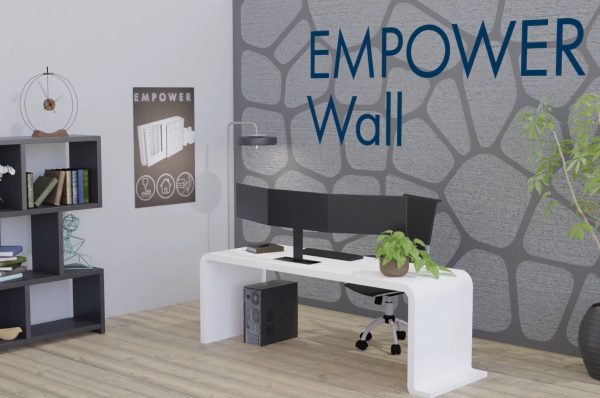 Presentan “pared inteligente” impresa en 3D