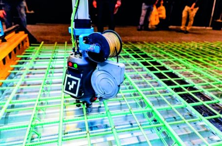 Descubre a TyBot el robot para atar barras de refuerzo