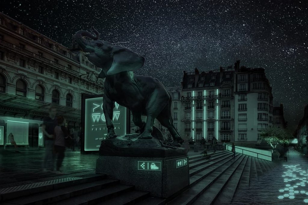Bioluminiscencia En Francia ya quieren iluminar una ciudad