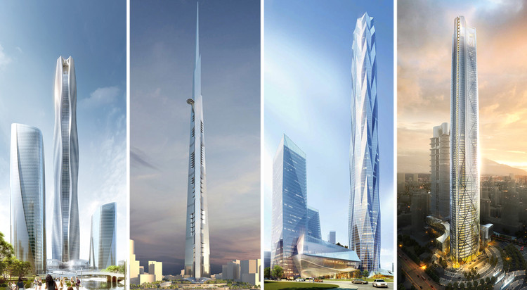 Los 25 edificios más altos del mundo actualmente en construcción