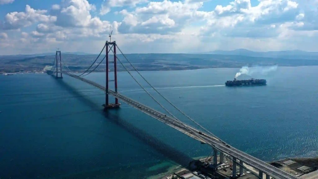 puente colgante en Turquía