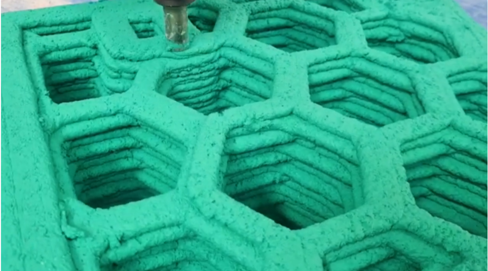 Desarrollan la impresión 3D de materiales constructivos sostenibles y descarbonizados