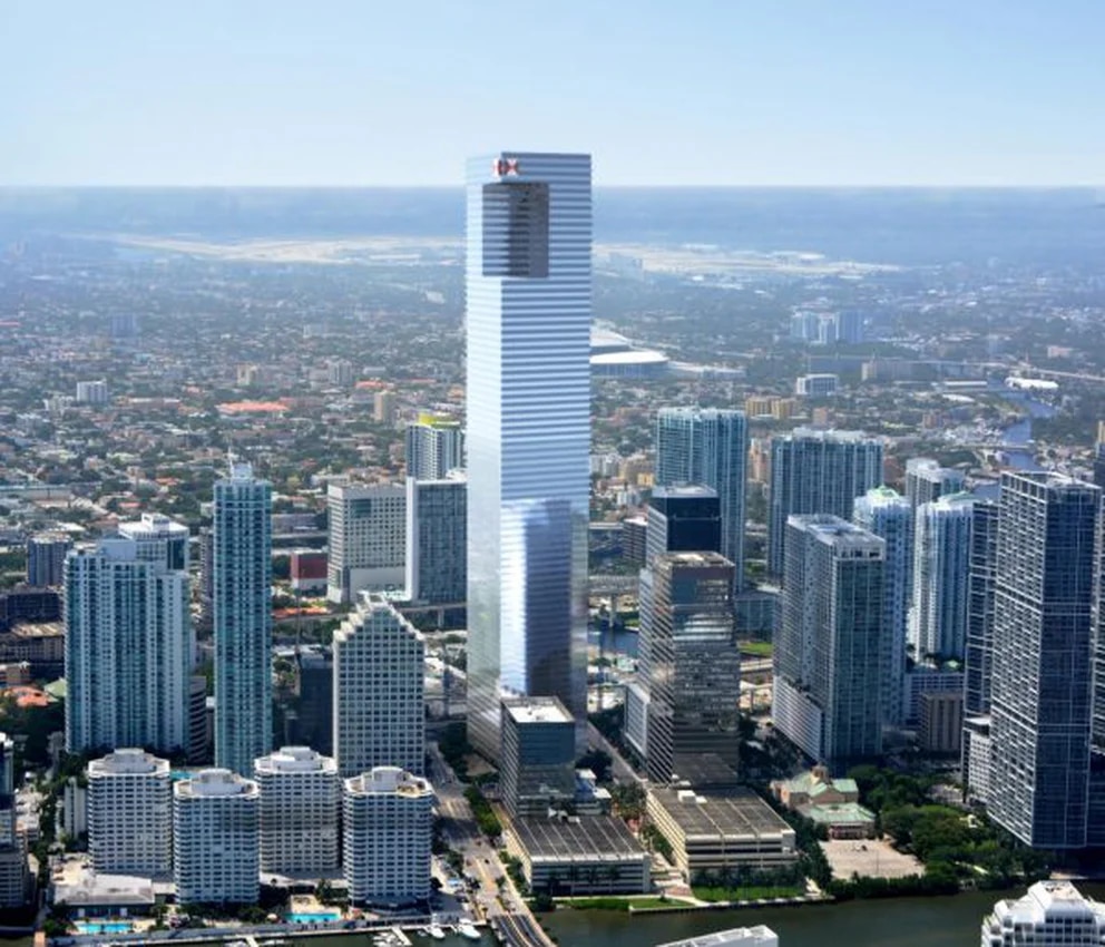 Cómo será el edificio de 304 metros de altura que sobresaldrá en el Skyline de Miami
