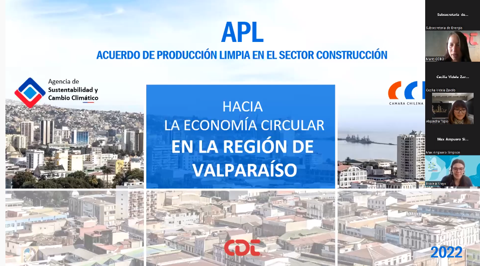 Acuerdo de Producción Limpia (APL) – hacia la Economía Circular en Construcción