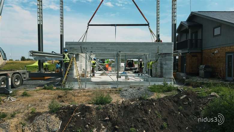 Canadá realiza el primer edificio impreso de dos pisos