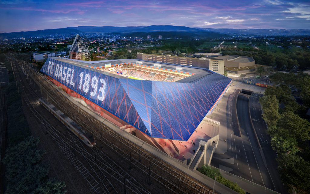Herzog & De Meuron remodela el Estadio FC Basel en Suiza