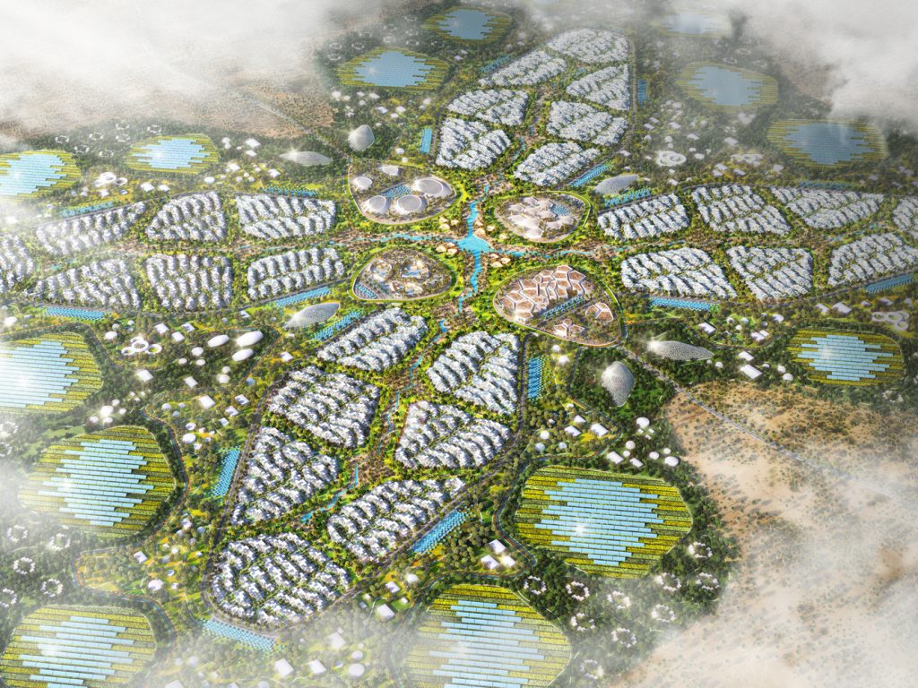XZero City, la propuesta de Kuwait para una ciudad inteligente autosuficiente