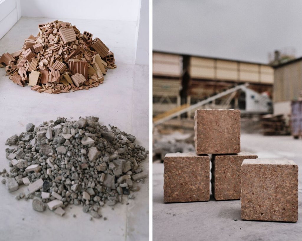 Arquitectos españoles crean mortero absorbente de humedad a partir de residuos de la construcción
