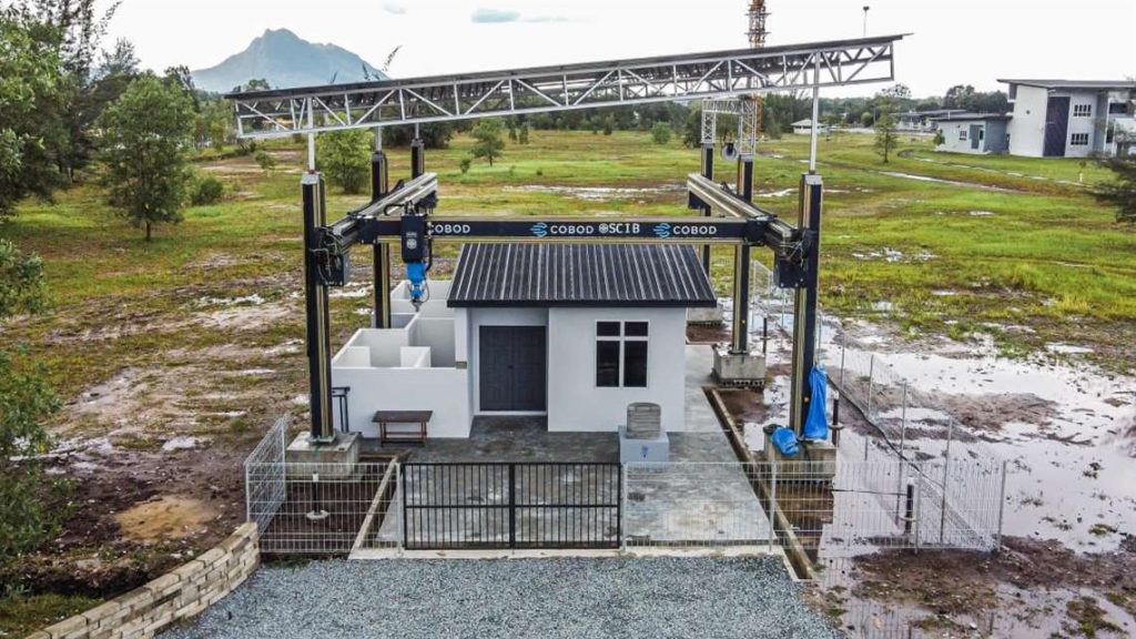 Cobod imprime la primera casa en 3D en Borneo