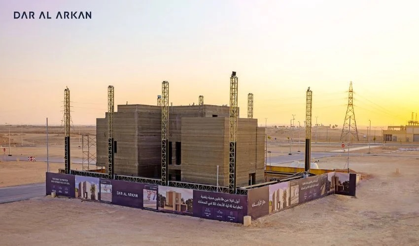 Se presenta en Arabia Saudí el edificio impreso en 3D más alto del mundo