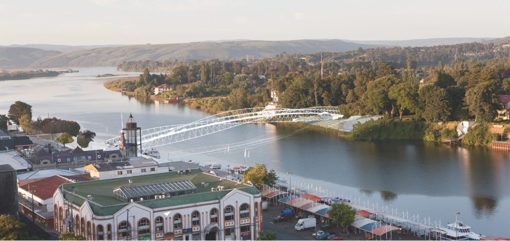 Un puente-mirador para Valdivia gana principal certamen de escuelas de arquitectura de Chile