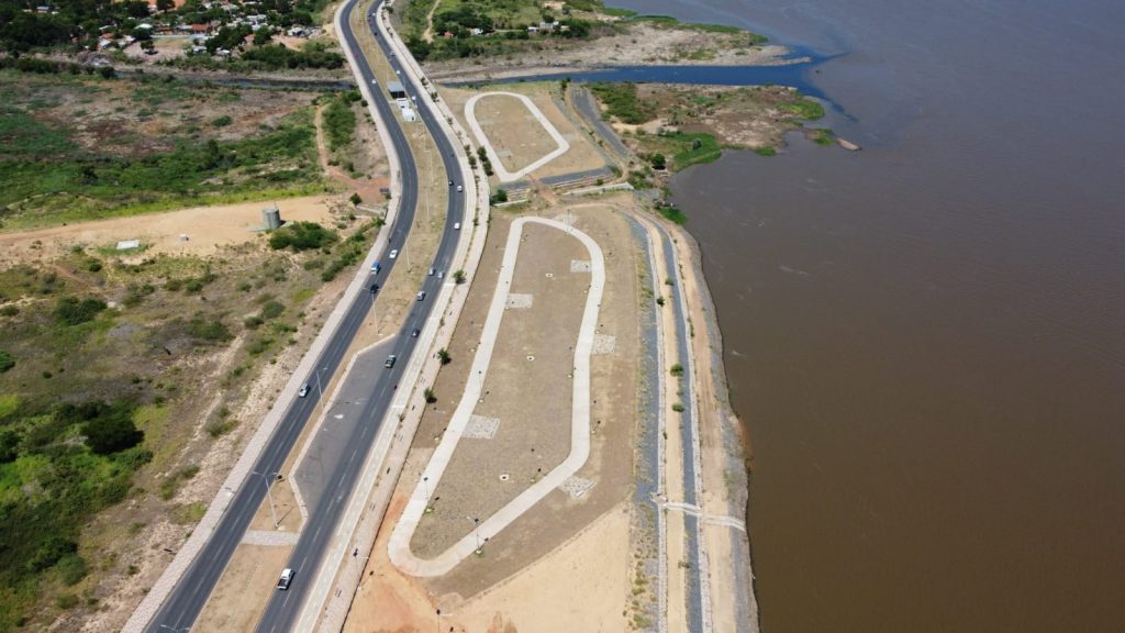 Proyecto Parque Lineal II de Asunción registra un avance del 83 %