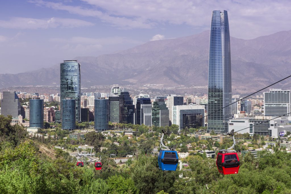 Chile apuesta por los teleféricos