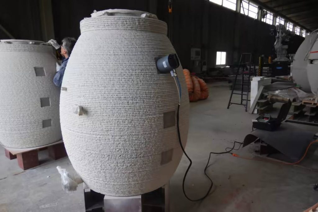 Industria del vino utilizará “huevos” de hormigón impreso 3D
