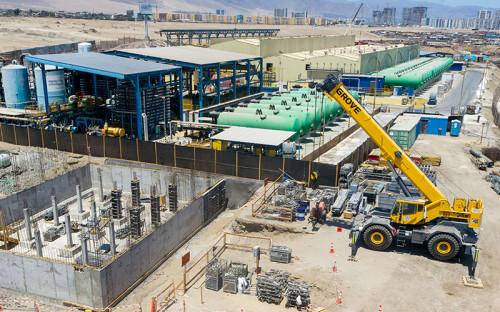 Aguas Antofagasta proyecta inversiones por US$130 millones para la ampliación de Planta Desaladora Norte