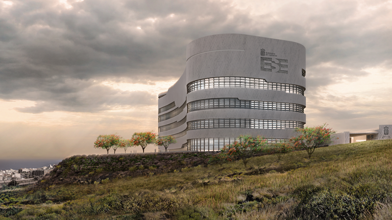 Diseño bioclimático y apuesta por la regeneración medioambiental en los Edificios de Servicios Esenciales de Tenerife y Gran Canaria