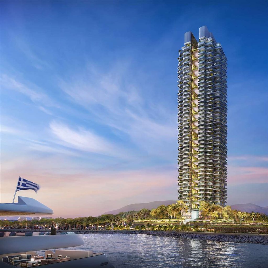 Comienza a construirse la torre más alta de Grecia