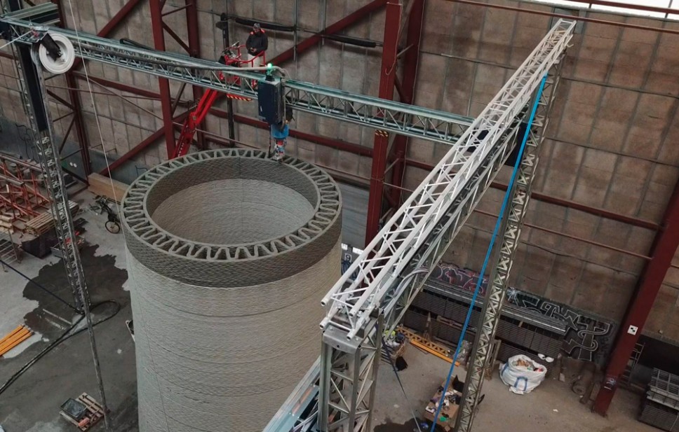 La impresión 3D permite la producción de turbinas eólicas sin restricciones de altura
