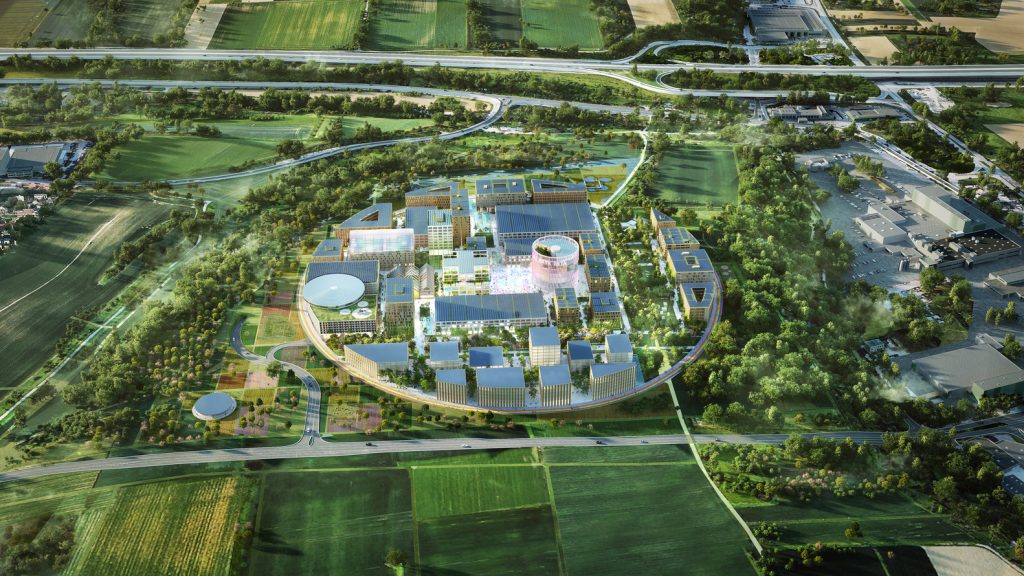 MVRDV diseñará un nuevo Campus de Inteligencia Artificial en Heilbronn, Alemania
