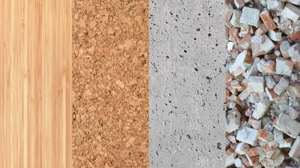 De la madera al hormigón reciclado los 4 materiales más sostenibles del mundo de la construcción