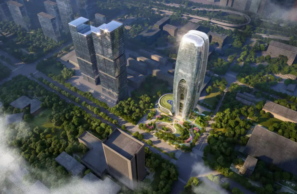 Así será la Torre Daxia, la nueva obra de Zaha Hadid Architects