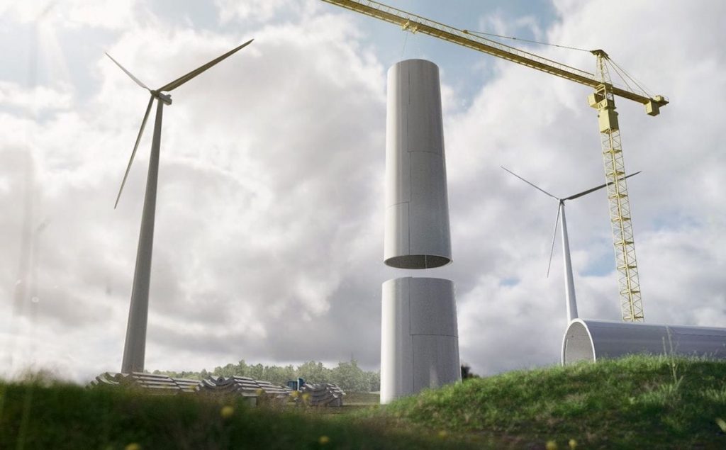 En Suecia construyen la torre eólica de madera más alta del mundo