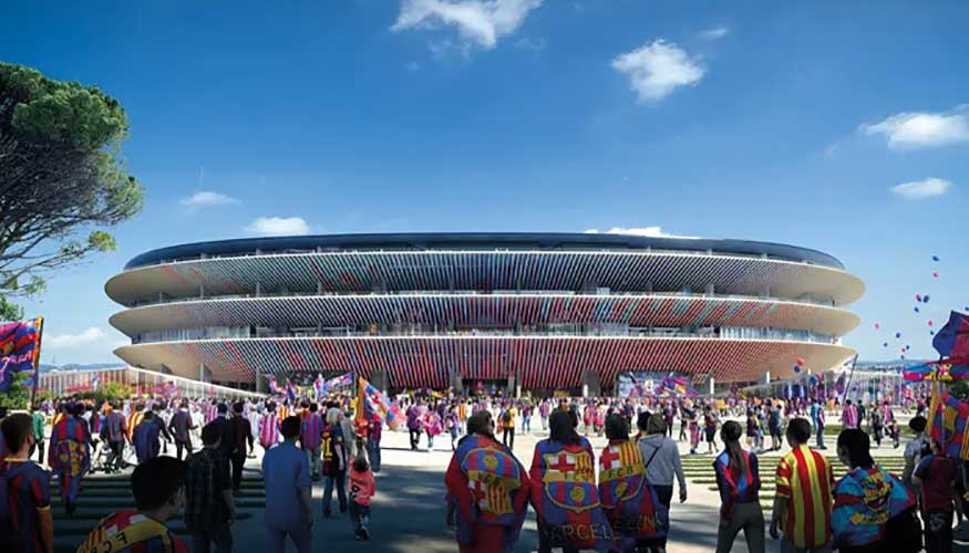 El futuro Camp Nou recibe el Premio International Architecture Awards 2023