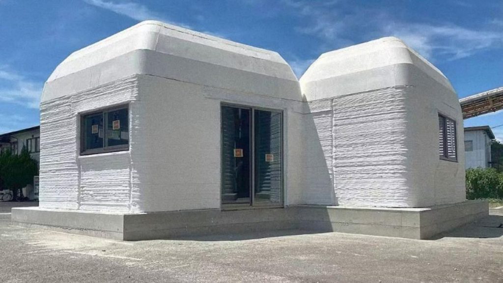 Esta casa impresa en 3D se construye en dos días