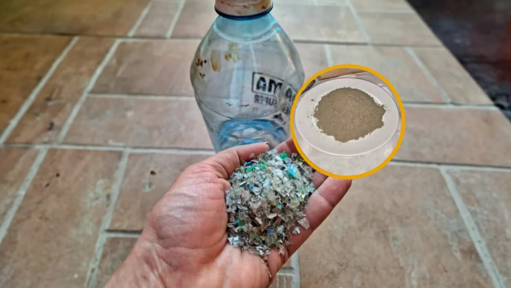 La historia de las amigas cordobesas que crearon un cemento ecológico con botellas de plástico recicladas
