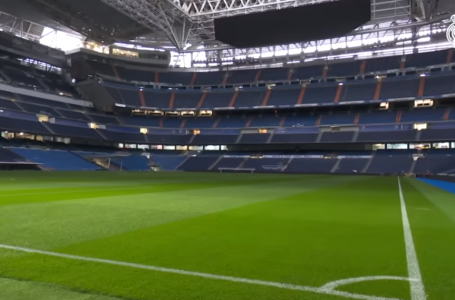 VIDEO: así es el nuevo césped retráctil del estadio Santiago Bernabéu