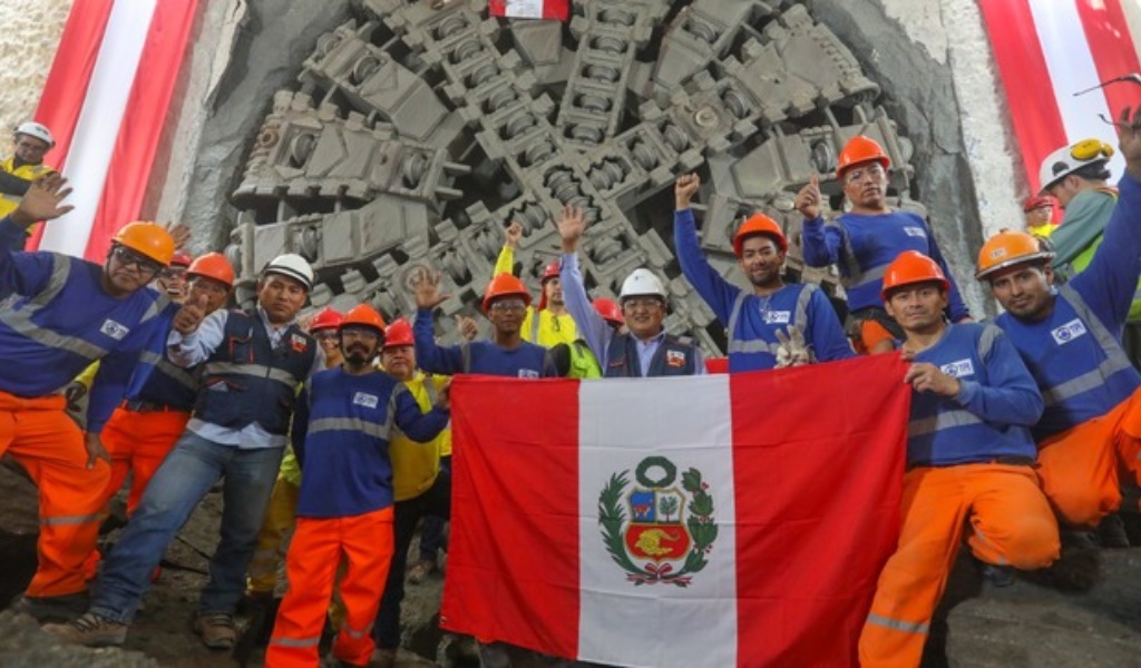 Línea 2 del Metro de Lima Reinician operaciones de excavación en la estación 28 de Julio