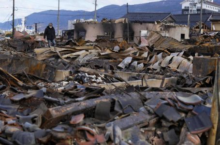 La tranquila prefectura de Ishikawa ha sido la más afectada por el terremoto que sacudió Japón el primer día de 2024. / EFE/EPA/FRANCK ROBICHON
