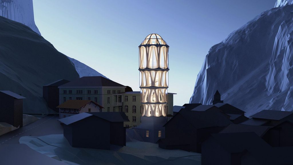 Esta torre bate el récord de altura en impresión 3D en la construcción