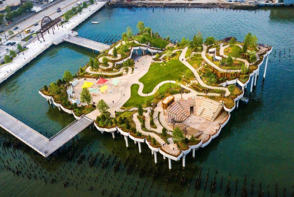 Little Island, derroche de arquitectura paisajística en New York