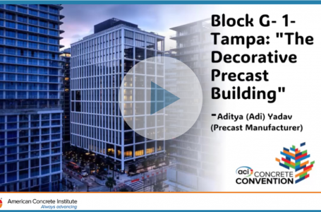 Block G-1-Tampa: ‘El edificio de prefabricados decorativos